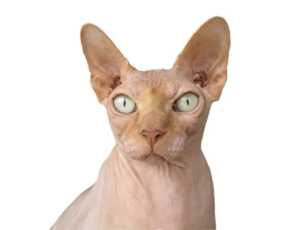Peterbald kat — sierlijk, aanhankelijk, weinig tot geen vacht